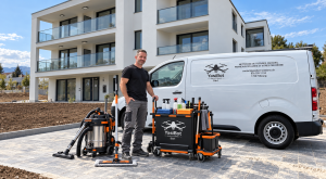 YasiBot, nettoyage de fin de chantier